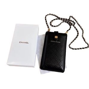Chanel Phone Card Holder Crossbody Bag